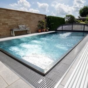 Pool Expert Edelstahlschwimmbecken 3x6x1,34 m