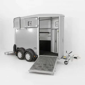 Ifor Williams Pferdeanhänger HB403|1,5er| Silber-Neu