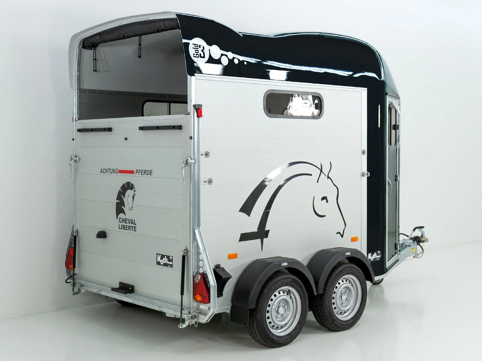 Cheval Liberte Pferdeanhänger GOLD 3 – Bild 5