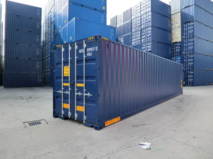 40 Fuß High-Cube-Doppeltürcontainer