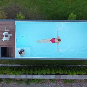 Containerpool 6,2 m x 2,5 m mit Jet Swim
