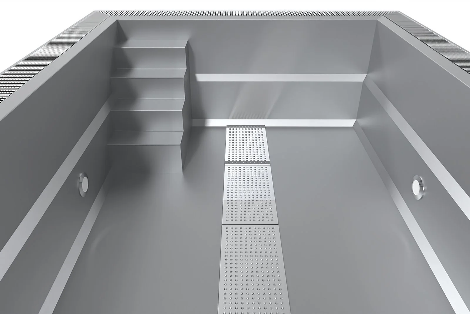 Pool Expert Edelstahlschwimmbecken 3x6x1,34 m – Bild 3