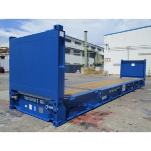 Neuer 40-Fuß-Flat-Rack-Container