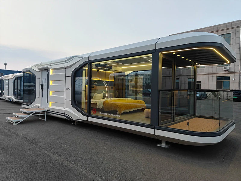 Futuristisches Wohnhaus in Raumkapsel-Form – Modell PRO A7 – Bild 2
