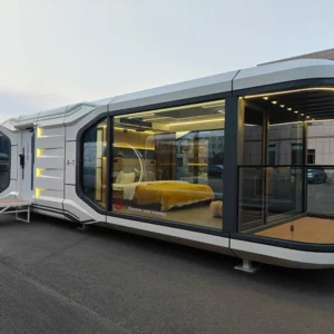 Futuristisches Wohnhaus in Raumkapsel-Form – Modell PRO A7