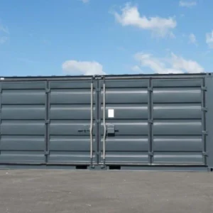 20 Fuß Open Side Lagercontainer – Schwarz