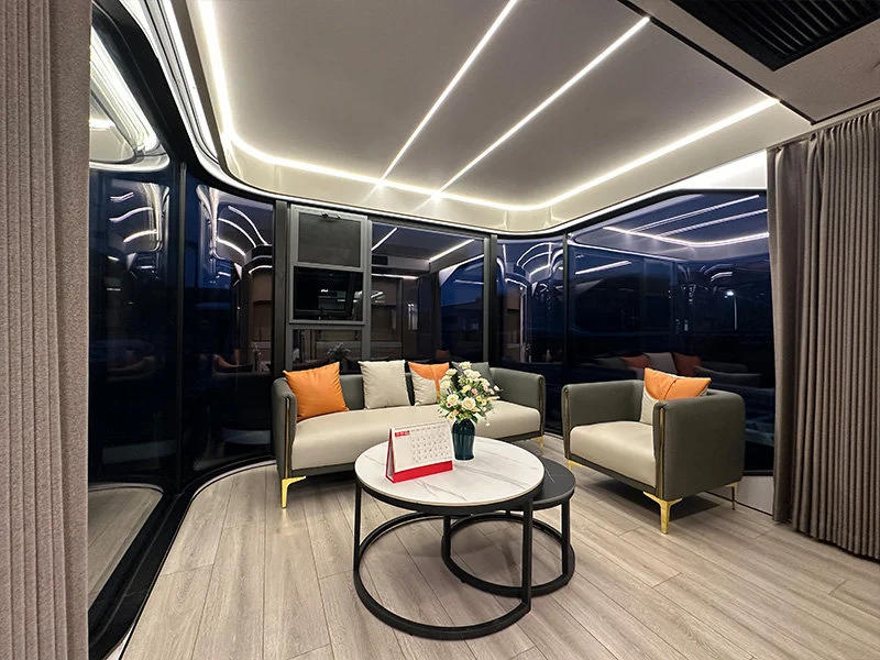 Futuristisches Wohnhaus in Raumkapsel-Form – Modell PRO A7 – Bild 3