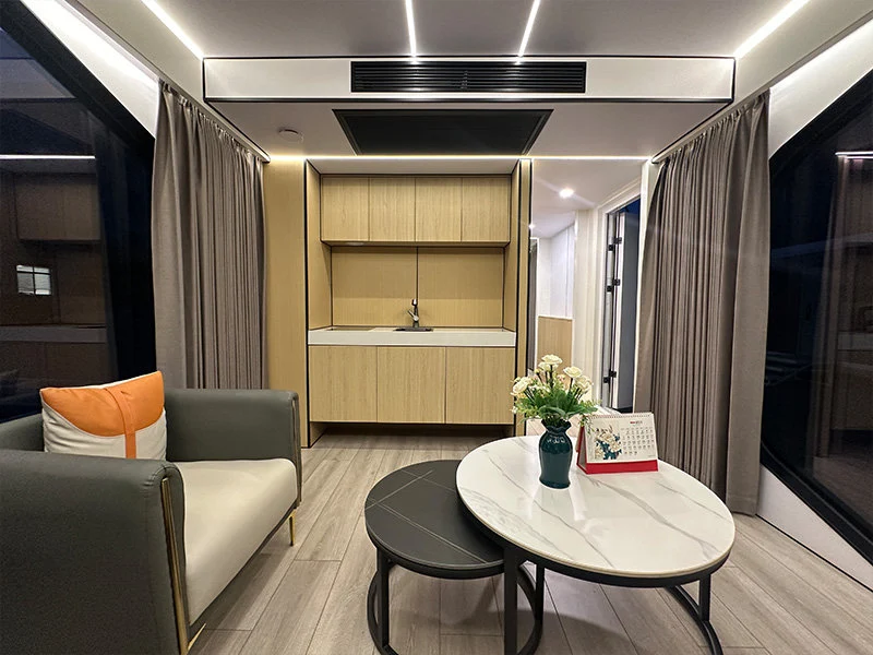 Futuristisches Wohnhaus in Raumkapsel-Form – Modell PRO A7 – Bild 4