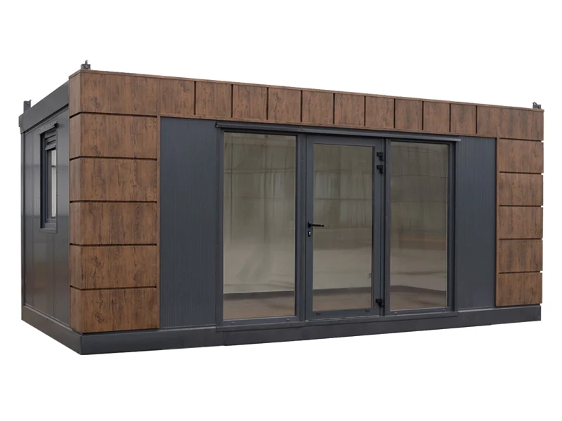 Gartenbüro 5×3 Helsinki mit WC und Küche auf der linken Seite