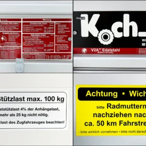 Anhänger „CROSSLINE“ 150×300 cm 240 kg | Höhe 60 cm | Aluboden | Typ 7.26-Neu