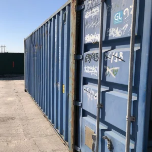 Gebrauchter blauer 20-Fuß-CW-Container