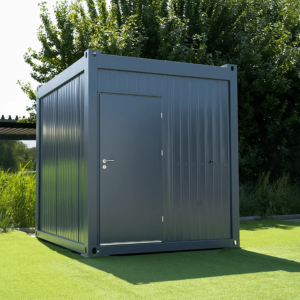 10 Fuß bürocontainer Antarktisches Grau RAL 7016