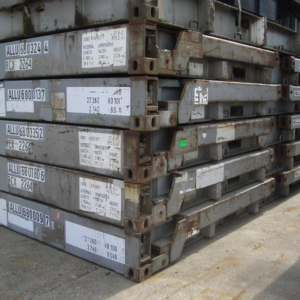 20-Fuß-Flatrackcontainer, zusammenklappbar