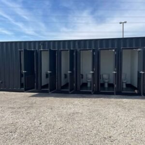 40 Fuß geteilter Toilettencontainer